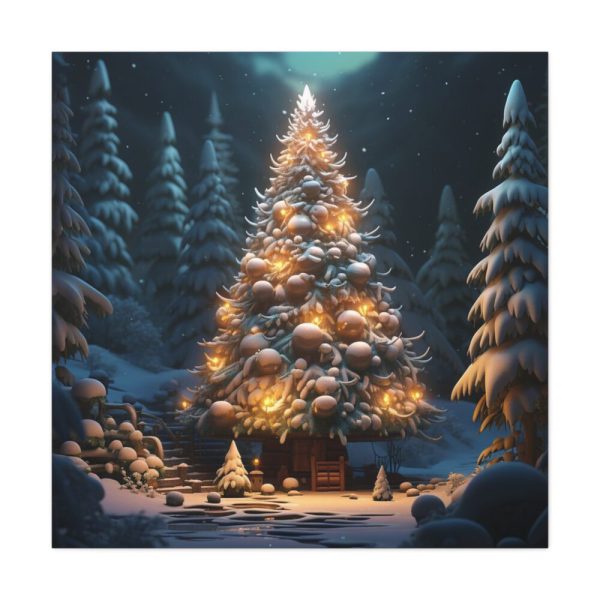 101419-106.jpg Christmas Tree House Standard Canvas