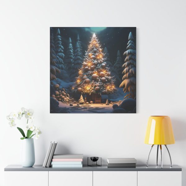 101419-107.jpg Christmas Tree House Standard Canvas