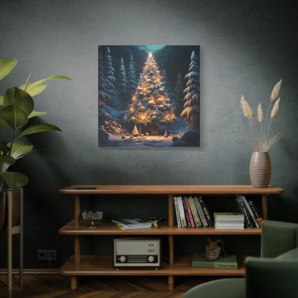 101419-109.jpg Christmas Tree House Standard Canvas