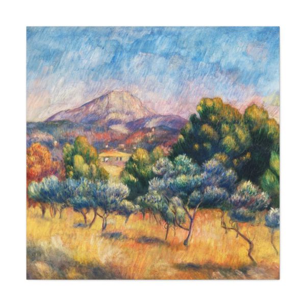 101419-11.jpg Montagne Sainte-Victoire by Pierre-Auguste Renoir Standard Canvas