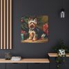 101419-113.jpg Yorkshire Terrier Vintage Christmas Standard Canvas