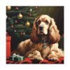 101419-116.jpg Cocker Spaniel Christmas Standard Canvas
