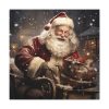 101419-126.jpg Santa Claus On A Sleigh Standard Canvas