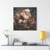 101419-127.jpg Santa Claus On A Sleigh Standard Canvas