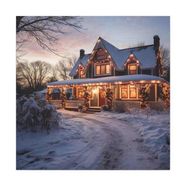 101419-141.jpg Christmas Decorated Home Standard Canvas