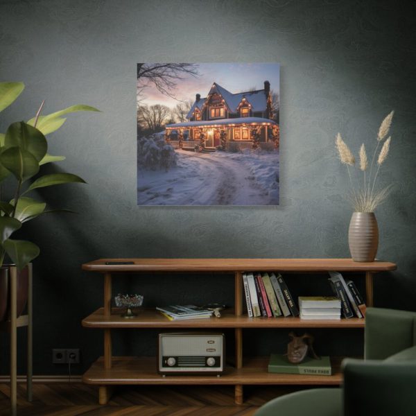 101419-144.jpg Christmas Decorated Home Standard Canvas