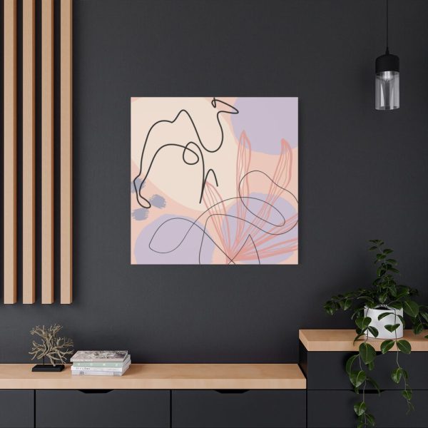 101419-173.jpg Minimal Drawing of a Camel Standard Canvas
