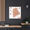 101419-198.jpg Abstract Shape With Autumn Leaves Standard Canvas