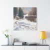 101419-2.jpg Winter Country Vintage Nature by Viktor Olgyai Standard Canvas