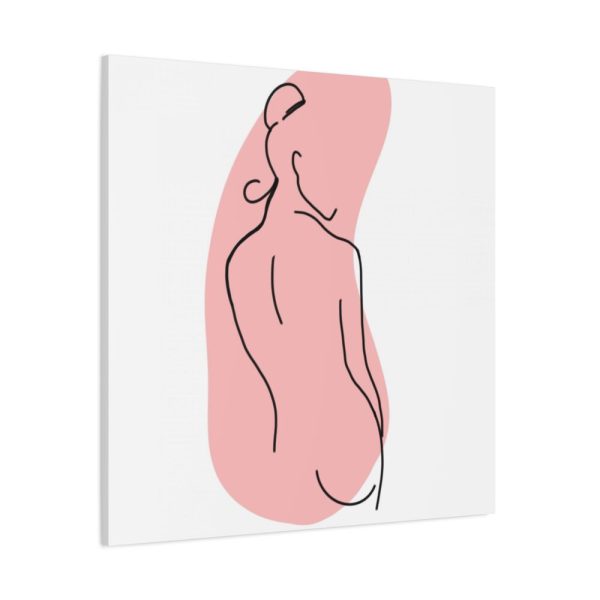 101419-200.jpg Modern Art Abstract Of A Lady Standard Canvas