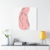101419-202.jpg Modern Art Abstract Of A Lady Standard Canvas