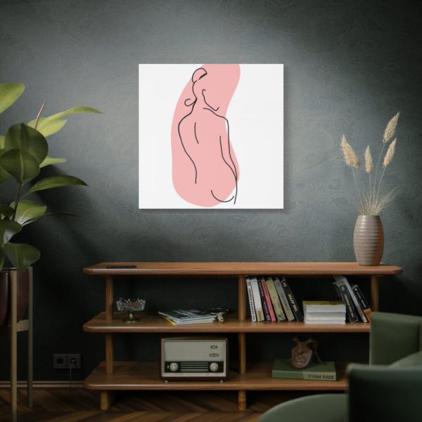 101419-204.jpg Modern Art Abstract Of A Lady Standard Canvas