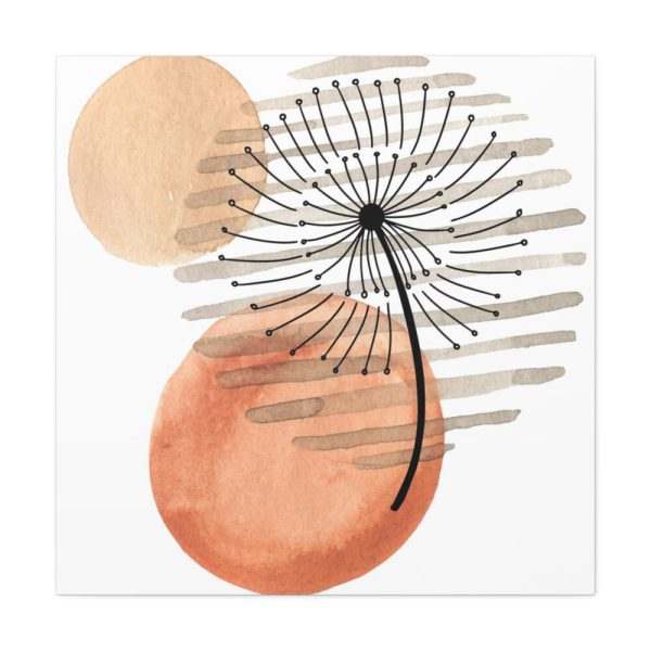101419-211.jpg Abstract Dandelion Illustration Standard Canvas