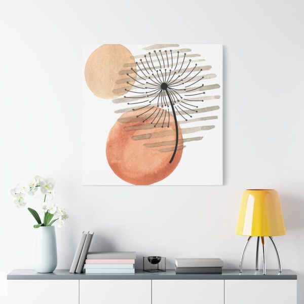 101419-212.jpg Abstract Dandelion Illustration Standard Canvas
