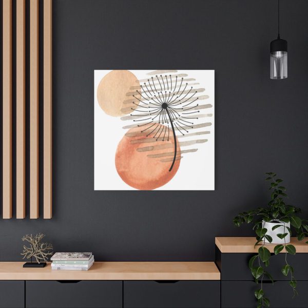 101419-213.jpg Abstract Dandelion Illustration Standard Canvas
