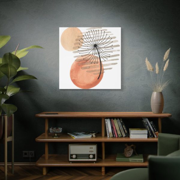 101419-214.jpg Abstract Dandelion Illustration Standard Canvas