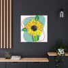 101419-223.jpg Sunflower Abstract Standard Canvas