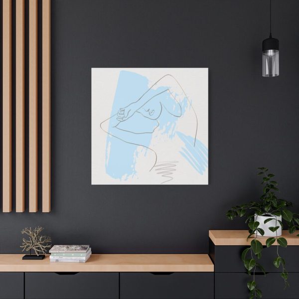 101419-233.jpg Line Art Woman Abstract Minimalist Standard Canvas