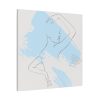 101419-245.jpg Abstract Illustration With Blue Shapes Standard Canvas