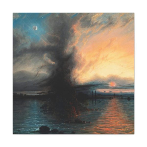 101419-26.jpg The Rock of Salvation by Samuel Colman Standard Canvas