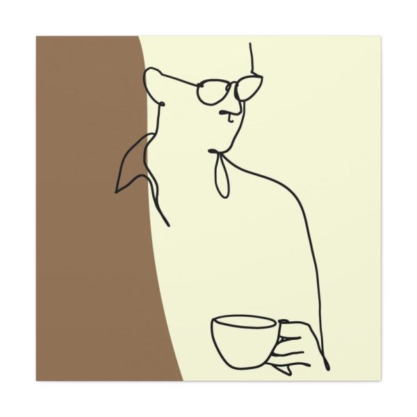 101419-276.jpg Man Holding a Cup of Coffee Standard Canvas