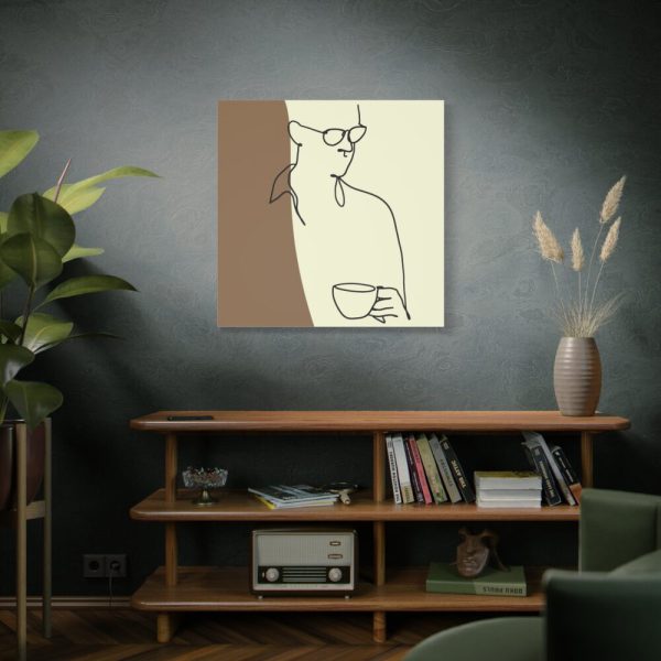 101419-279.jpg Man Holding a Cup of Coffee Standard Canvas