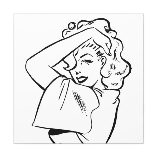 101419-301.jpg Pin-up Girl Standard Canvas