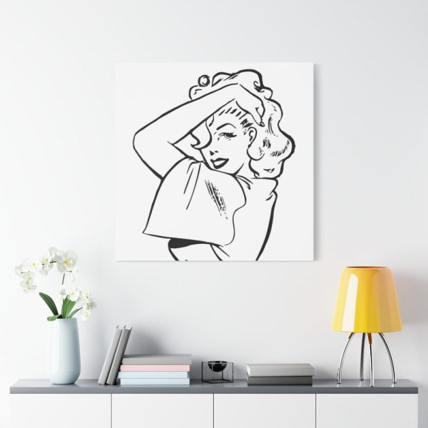 101419-302.jpg Pin-up Girl Standard Canvas