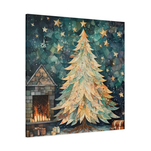 101419-305.jpg Impressionist Christmas Tree Standard Canvas