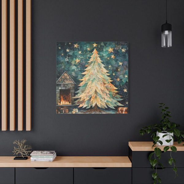 101419-308.jpg Impressionist Christmas Tree Standard Canvas