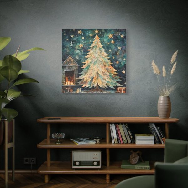 101419-309.jpg Impressionist Christmas Tree Standard Canvas