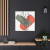 101419-333.jpg Abstract Mason Jar Flower Line Art Standard Canvas