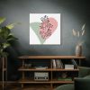 101419-344.jpg Abstract Shapes With a Plant Standard Canvas