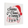101419-35.jpg Santa Claus Typography Clipart Standard Canvas