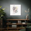 101419-354.jpg Plant Composition and a Pink and Black Line Art Standard Canvas