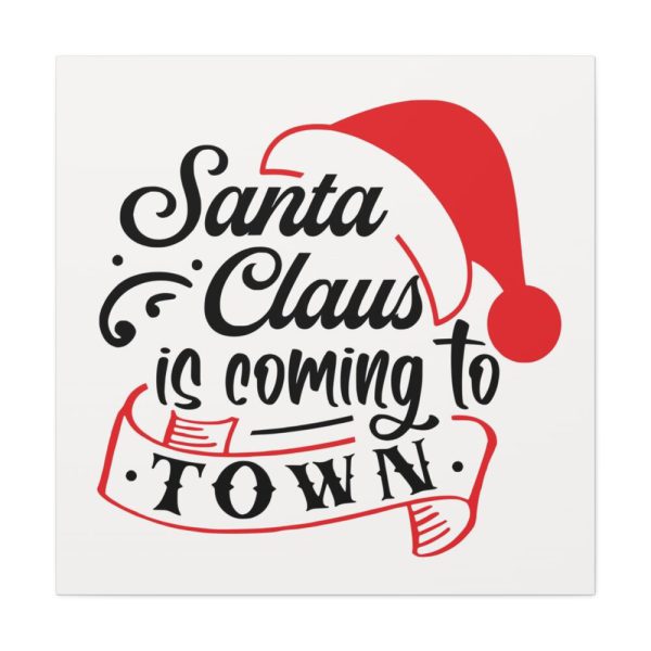 101419-36.jpg Santa Claus Typography Clipart Standard Canvas