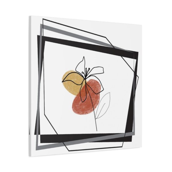 101419-360.jpg Minimalist Flower Art Standard Canvas