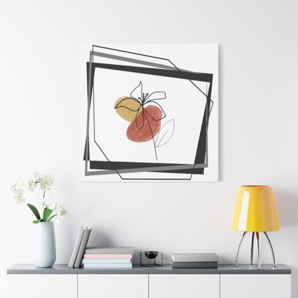 101419-362.jpg Minimalist Flower Art Standard Canvas