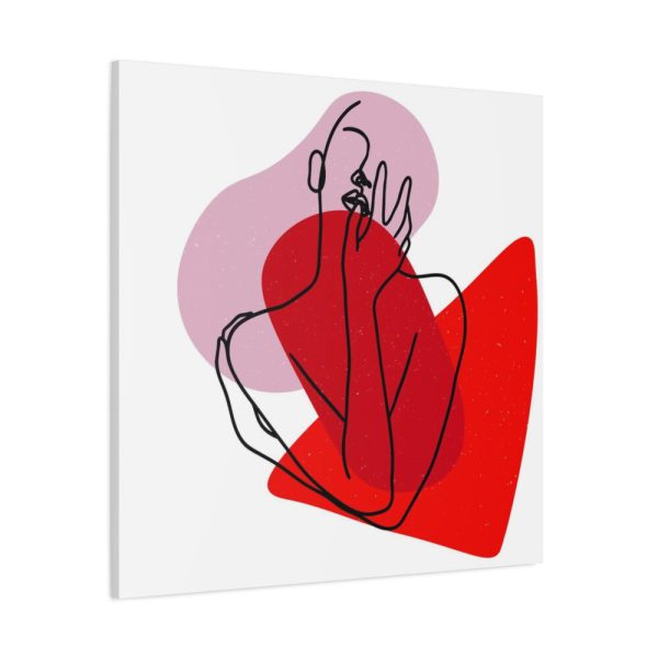 101419-365.jpg Featuring Shapes and Line Art of a Woman Standard Canvas