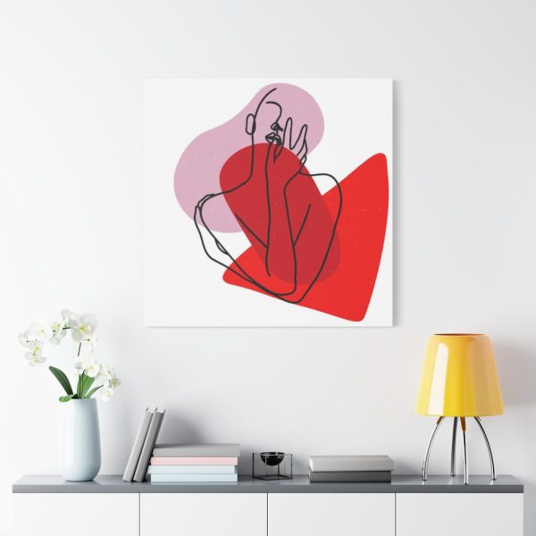 101419-367.jpg Featuring Shapes and Line Art of a Woman Standard Canvas