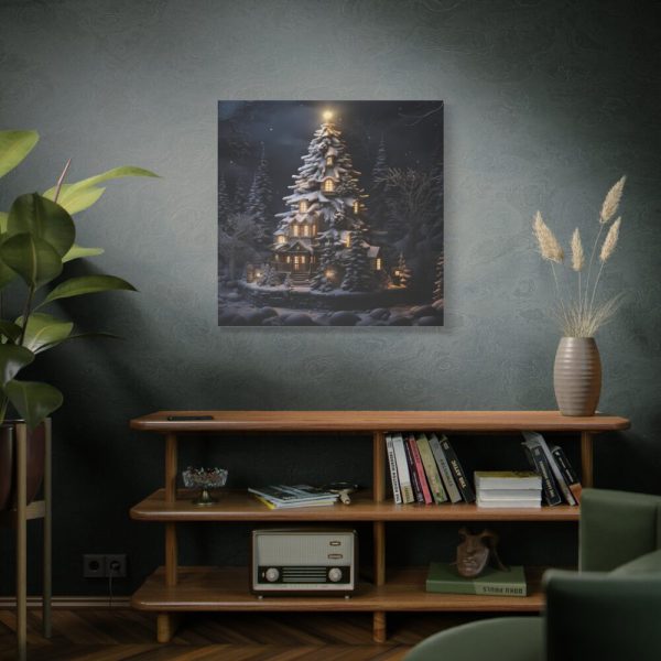 101419-374.jpg Christmas Tree House Standard Canvas