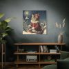 101419-384.jpg Winter Christmas Cat Standard Canvas