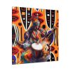 Native African Musicians Standard Canvas