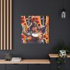 Native African Musicians Standard Canvas