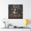 101419-392.jpg Funny Christmas Dog Standard Canvas