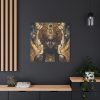 Afroamerican Woman in a Crown Standard Canvas