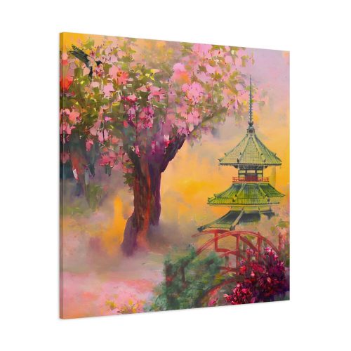 101419-450.jpg Japanese Pear Blossom Garden Art Standard Canvas