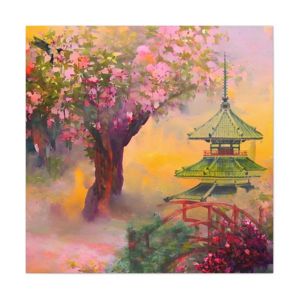101419-451.jpg Japanese Pear Blossom Garden Art Standard Canvas