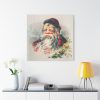 101419-52.jpg Vintage Santa Claus by McLoughlin Brothers Standard Canvas