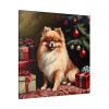 101419-60.jpg Pomeranian Vintage Christmas Standard Canvas